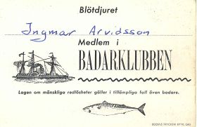 medlemskort Badarklubben